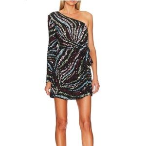 Show Me Your MuMu Shimmy mini dress NWT
